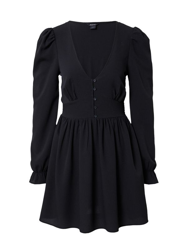 Monki Monki Рокля  черно