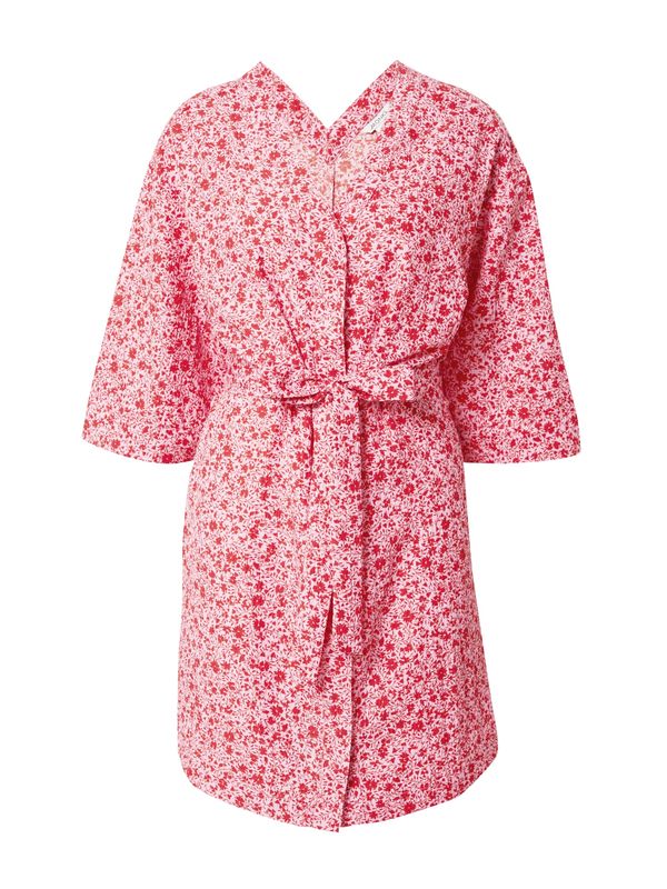 Monki Monki Рокля  розово / червено