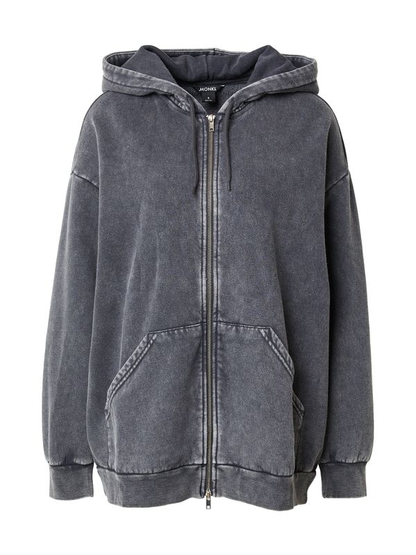 Monki Monki Суичъри с качулка  сив деним