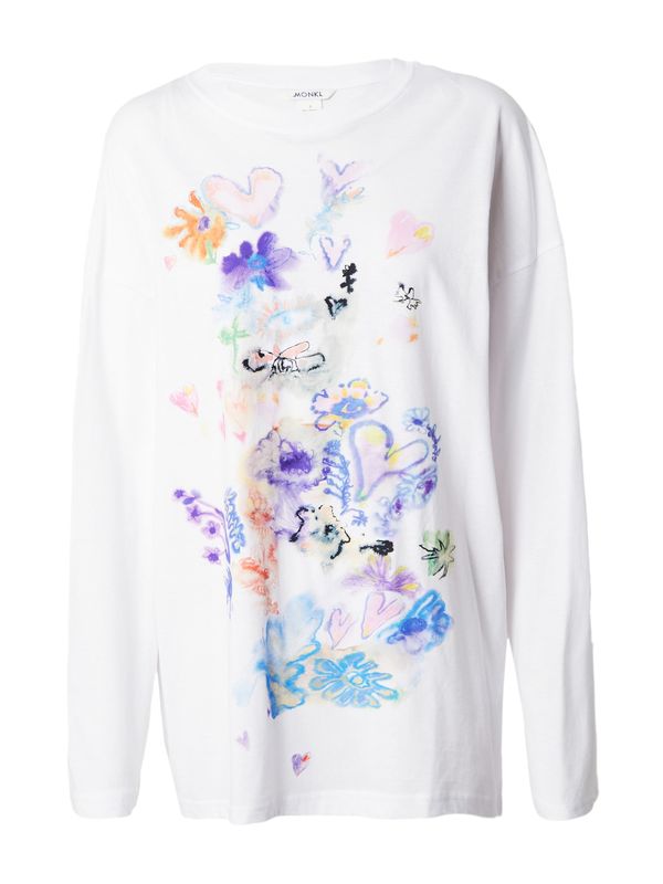 Monki Monki Тениска 'Christel'  бяло