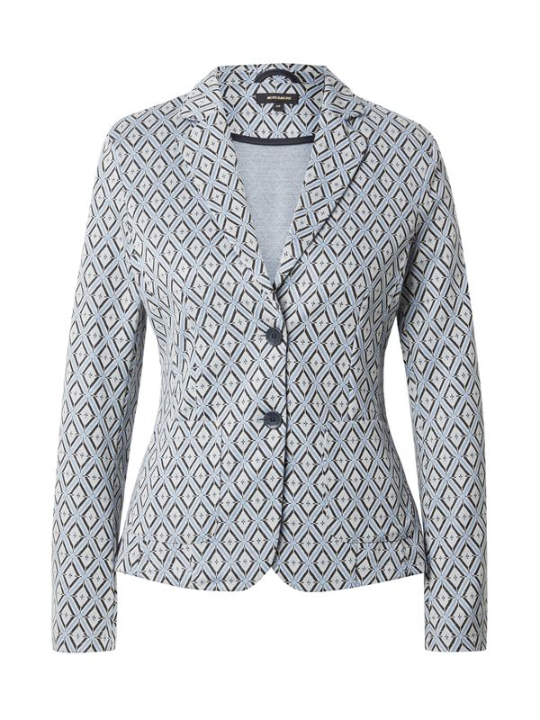 MORE & MORE MORE & MORE Блейзър  гълъбово синьо / пастелно синьо / черно / бяло