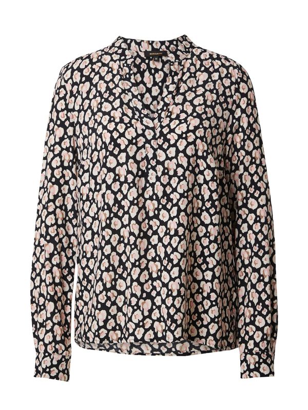 MORE & MORE MORE & MORE Блуза  кафяво / бледорозово / черно / бяло