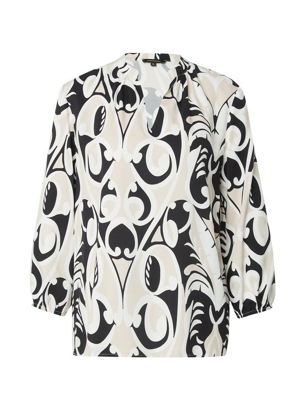 MORE & MORE MORE & MORE Блуза  кремаво / черно / бяло
