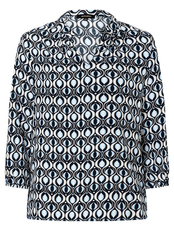 MORE & MORE MORE & MORE Блуза  нощно синьо / светлосиньо / бяло