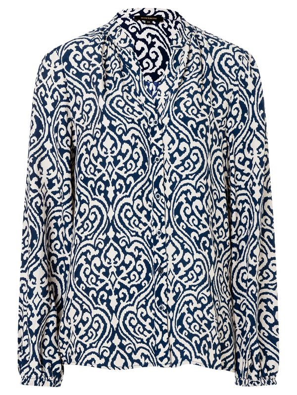 MORE & MORE MORE & MORE Блуза  светлобежово / бяло