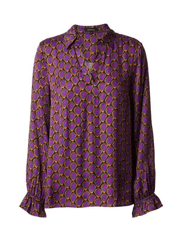 MORE & MORE MORE & MORE Блуза  тъмножълто / лилав / розово / черно
