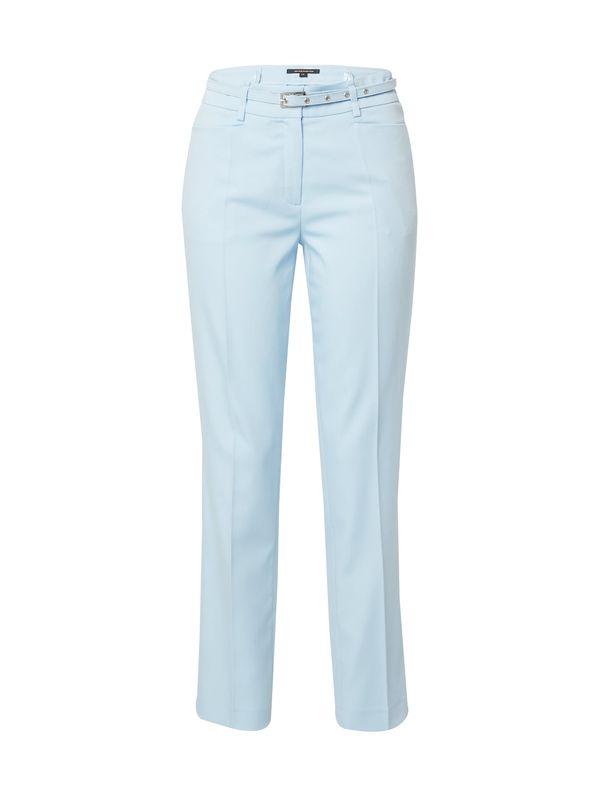 MORE & MORE MORE & MORE Панталон с ръб 'HEDY'  светлосиньо