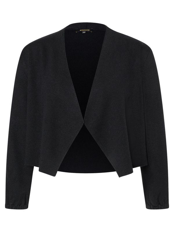 MORE & MORE MORE & MORE Плетена жилетка  черно