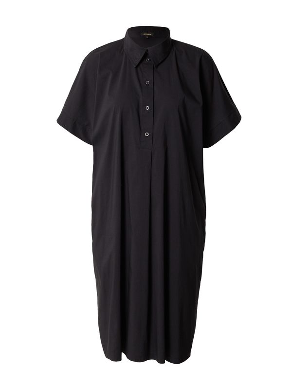 MORE & MORE MORE & MORE Рокля тип риза  черно