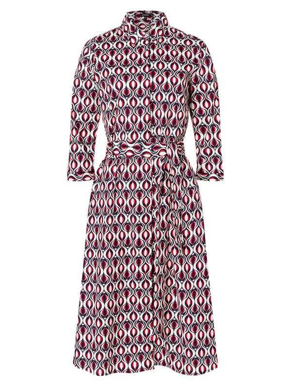 MORE & MORE MORE & MORE Рокля тип риза  тъмносиньо / червено / бяло