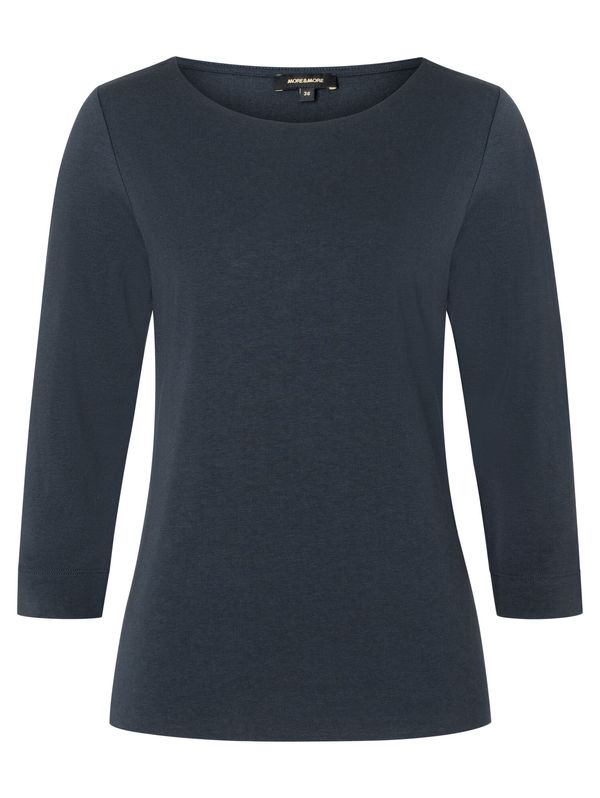 MORE & MORE MORE & MORE Тениска  нощно синьо