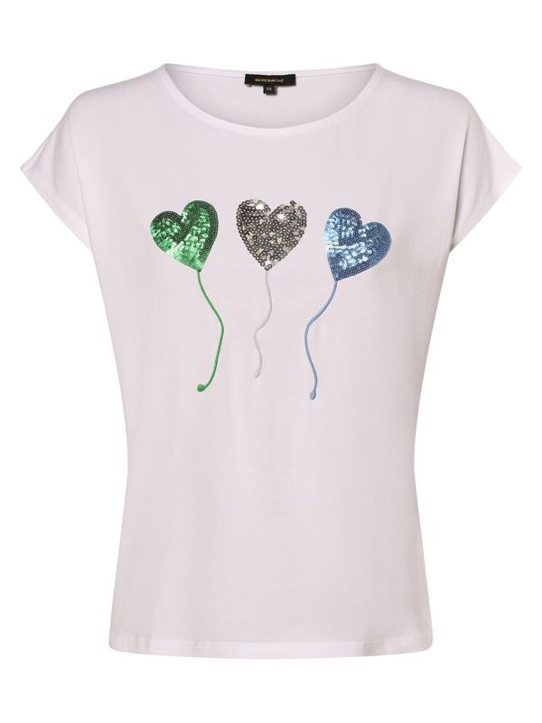 MORE & MORE MORE & MORE Тениска  синьо / зелено / сребърно / бяло