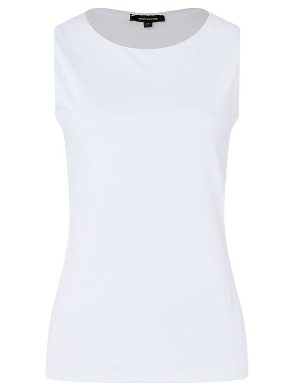 MORE & MORE MORE & MORE Топ  бяло