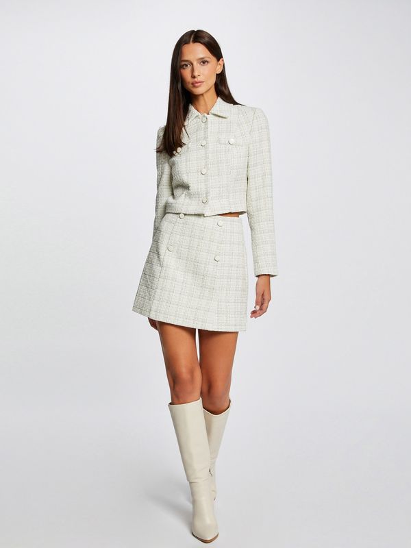 Morgan Morgan Блейзър  екрю / сребърно сиво