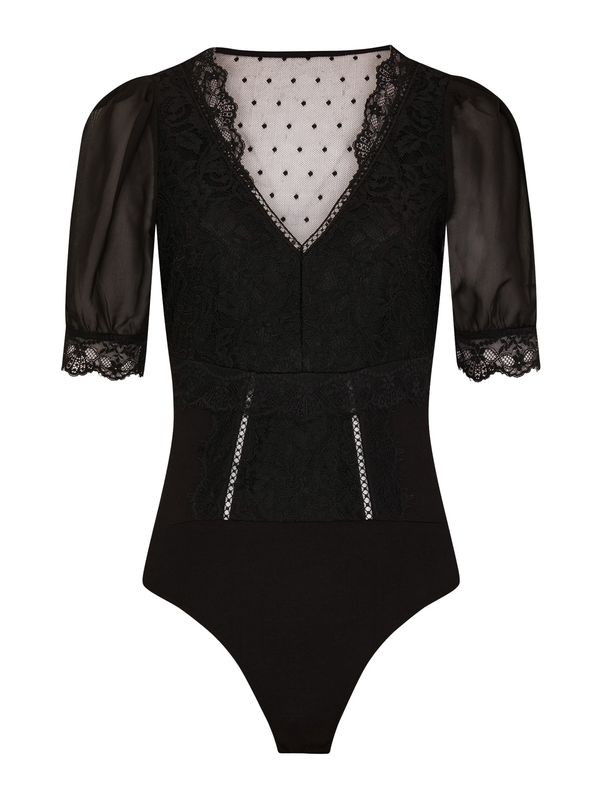 Morgan Morgan Блуза боди  черно