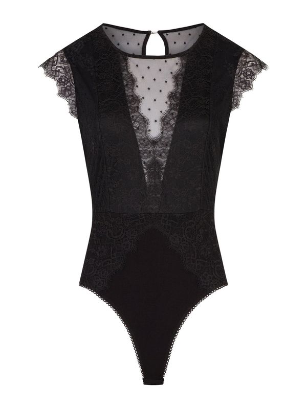 Morgan Morgan Блуза боди  черно