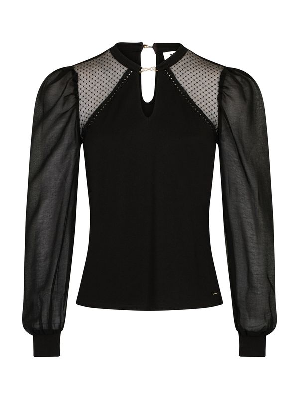 Morgan Morgan Блуза  злато / черно