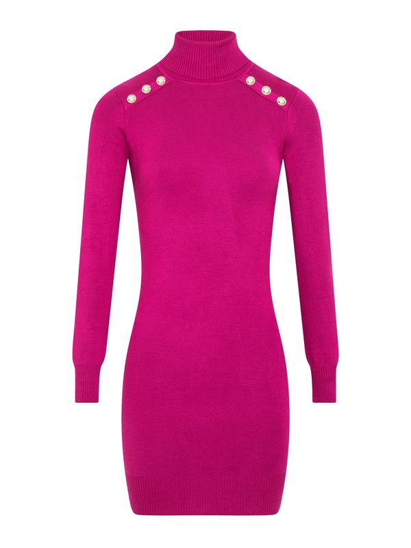 Morgan Morgan Плетена рокля  малина