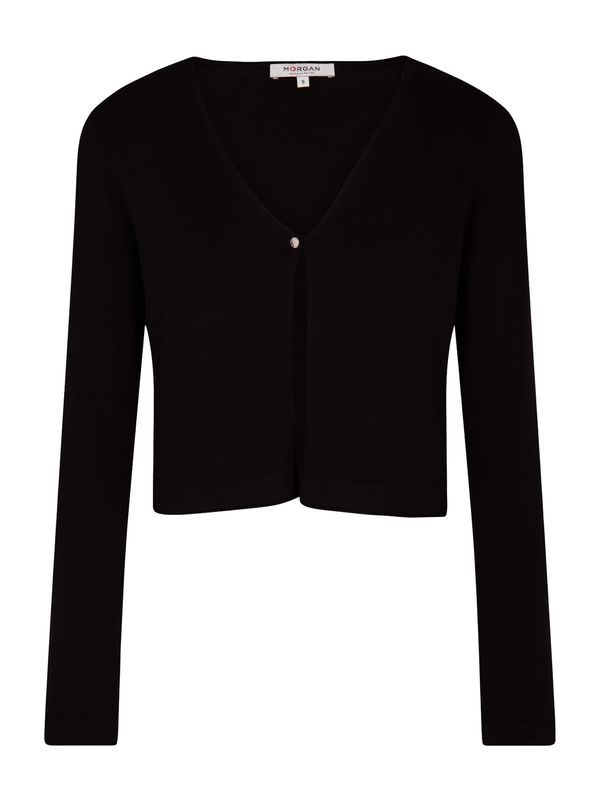 Morgan Morgan Плетена жилетка 'MZINA'  черно