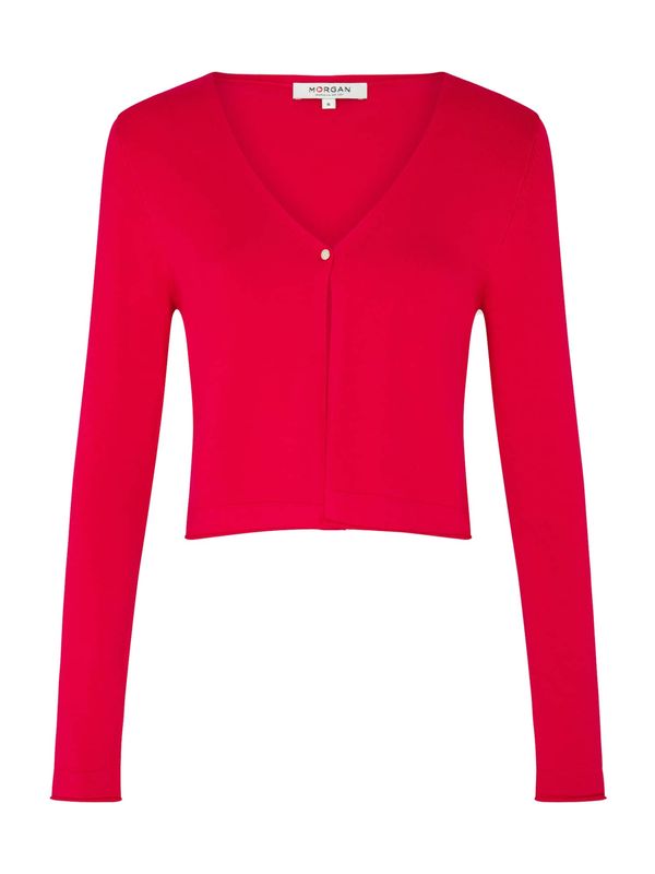Morgan Morgan Плетена жилетка 'ZINA'  малина