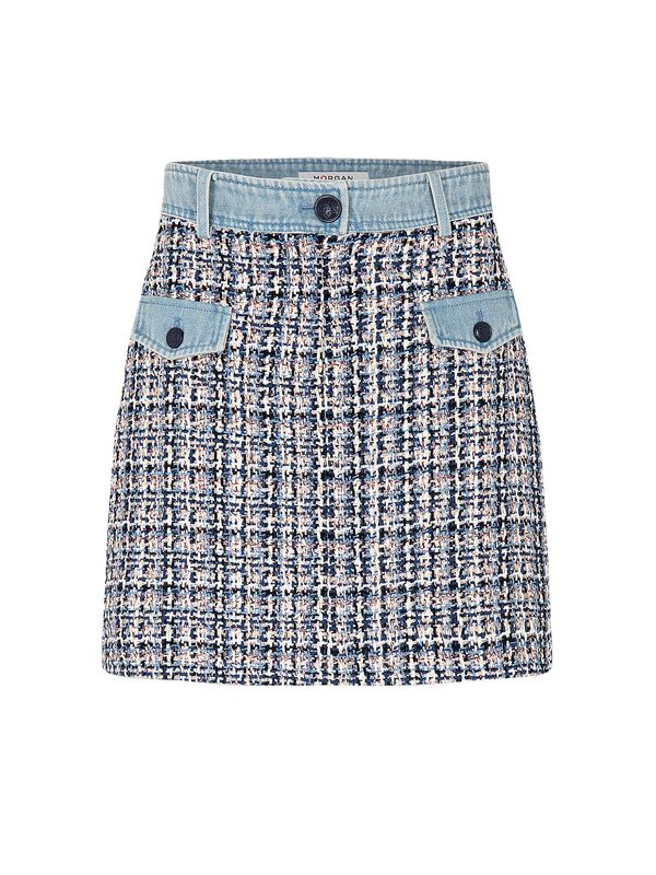 Morgan Morgan Пола  син деним / черно / бяло