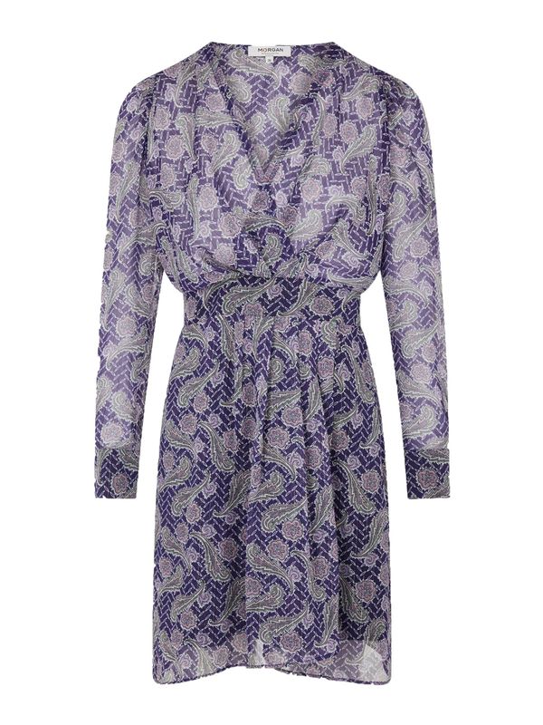 Morgan Morgan Рокля 'RELIA'  зелено / лилав / бяло