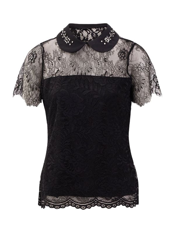 Morgan Morgan Тениска 'DAMIEN'  черно / бяло