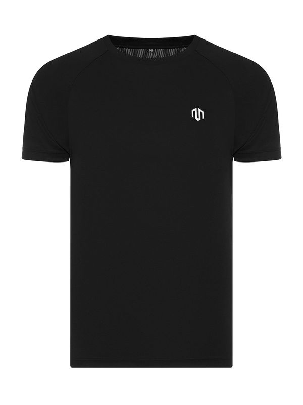 MOROTAI MOROTAI Функционална тениска  черно / бяло