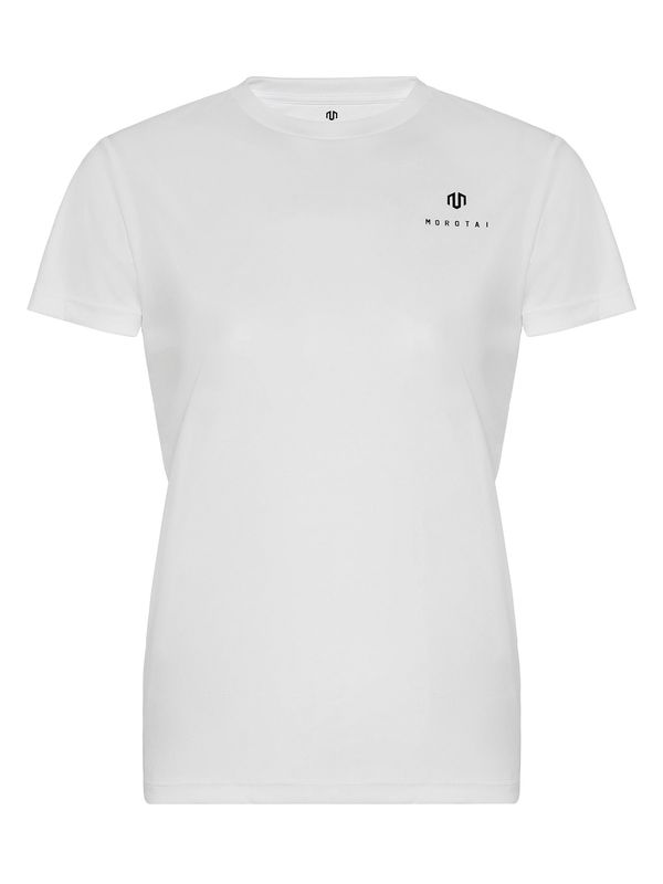 MOROTAI MOROTAI Функционална тениска 'Naka'  черно / бяло