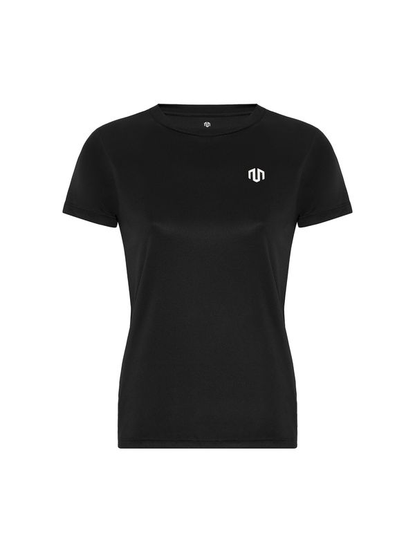 MOROTAI MOROTAI Функционална тениска 'Naka'  черно / бяло