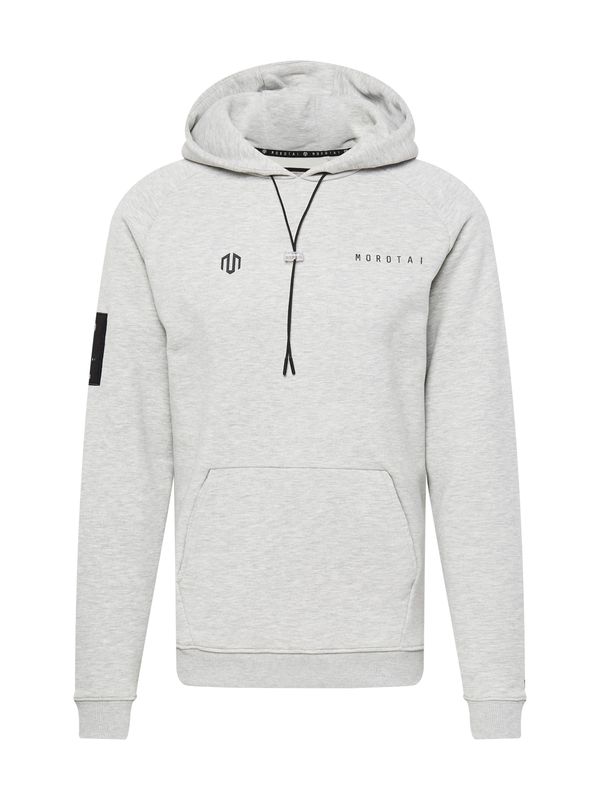 MOROTAI MOROTAI Спортен блузон 'Paris'  сиво / черно