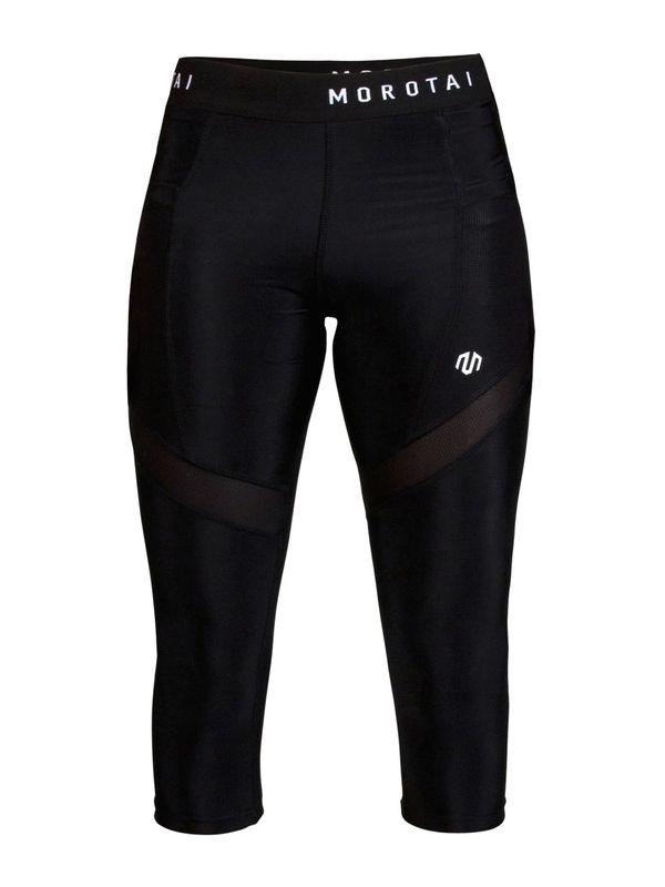 MOROTAI MOROTAI Спортен панталон  черно / бяло