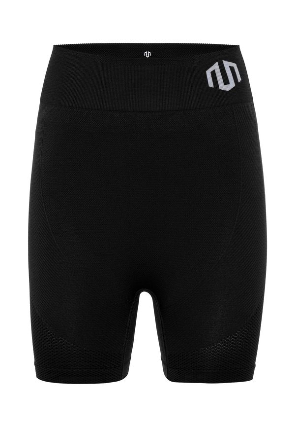 MOROTAI MOROTAI Спортен панталон 'Naikan'  черно / бяло