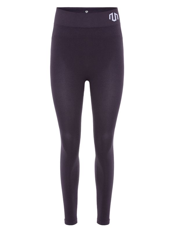 MOROTAI MOROTAI Спортен панталон 'Naikan'  тъмносиво / бяло