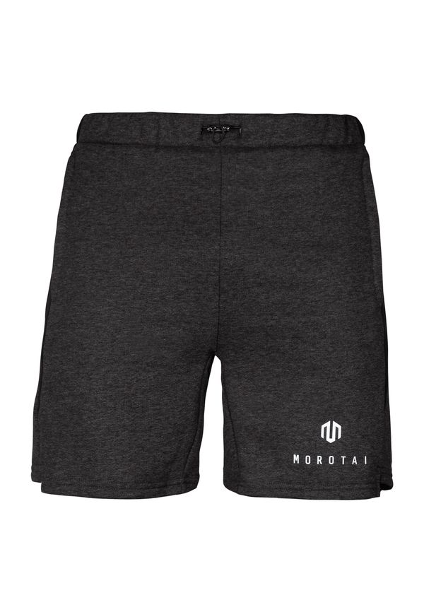 MOROTAI MOROTAI Спортен панталон  тъмносиво / черно / бяло