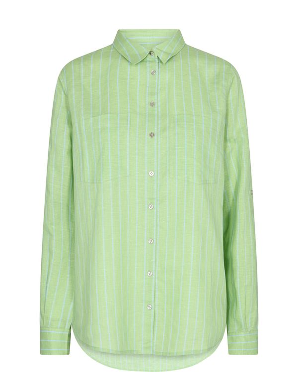 MOS MOSH MOS MOSH Блуза  светлосиньо / зелено