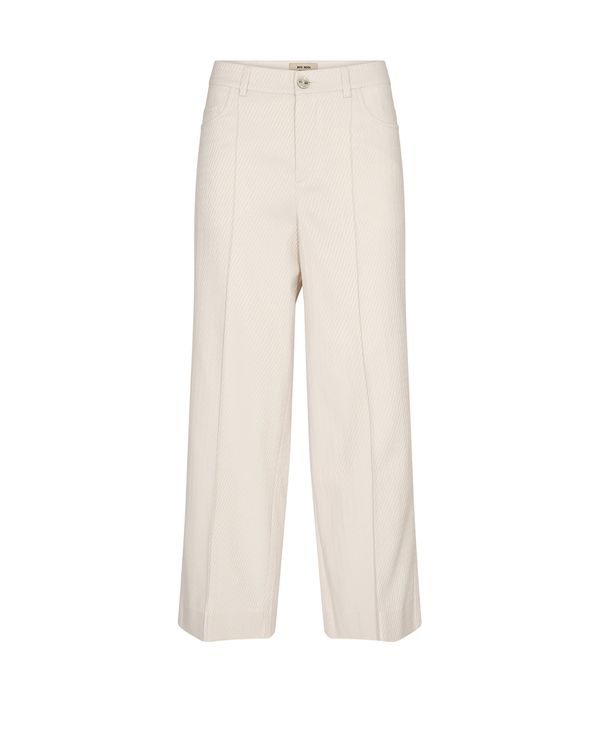MOS MOSH MOS MOSH Панталон  бежово / бяло