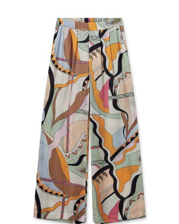 MOS MOSH MOS MOSH Панталон  бежово / мента / оранжево / черно