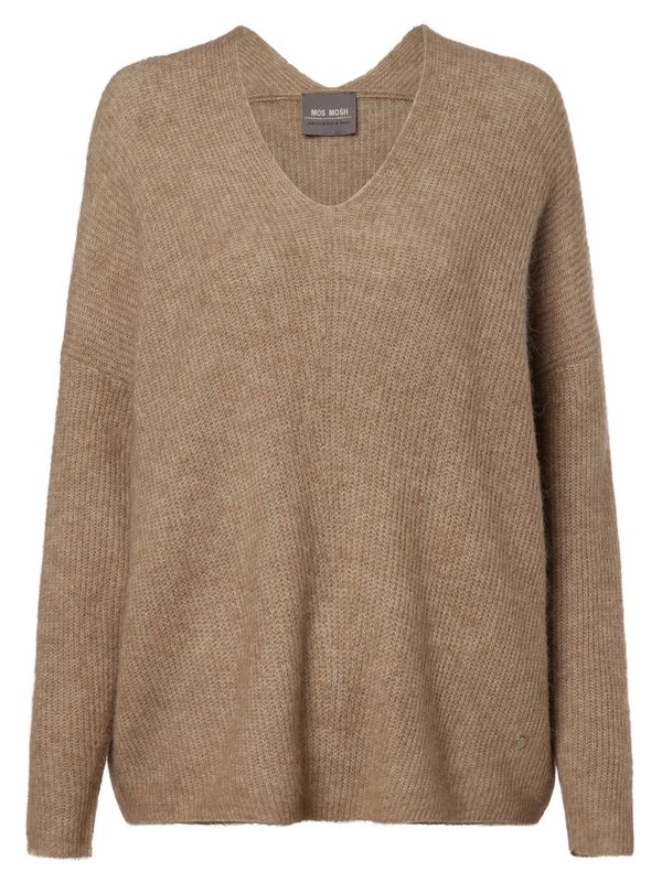 MOS MOSH MOS MOSH Пуловер  кафяв меланж