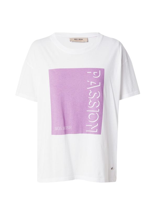 MOS MOSH MOS MOSH Тениска  орхидея / бяло