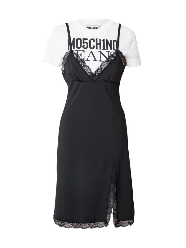 Moschino Jeans Moschino Jeans Рокля  черно / бяло