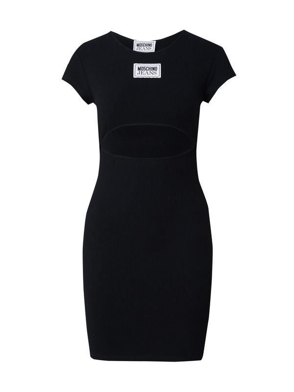 Moschino Jeans Moschino Jeans Рокля  черно / бяло