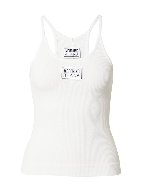 Moschino Jeans Moschino Jeans Топ  черно / бяло