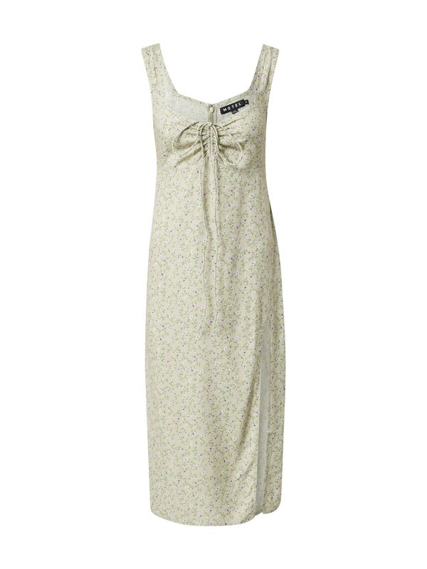 Motel Motel Лятна рокля 'Jorie'  зелено / светлозелено / лилав