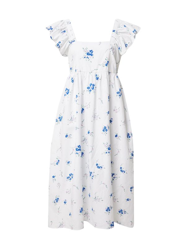 Moves Moves Лятна рокля 'Solini'  синьо / зелено / лилав / бяло