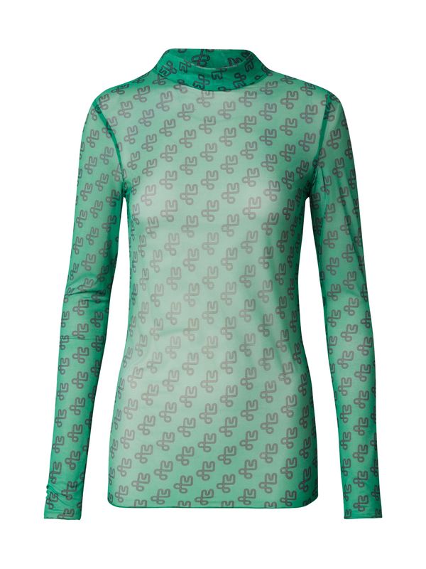 Moves Moves Тениска 'Filana'  тъмносиньо / зелено