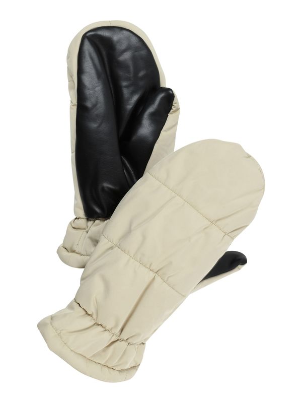 MSCH COPENHAGEN MSCH COPENHAGEN Ръкавици без пръсти 'Pavinaria'  бежово / черно