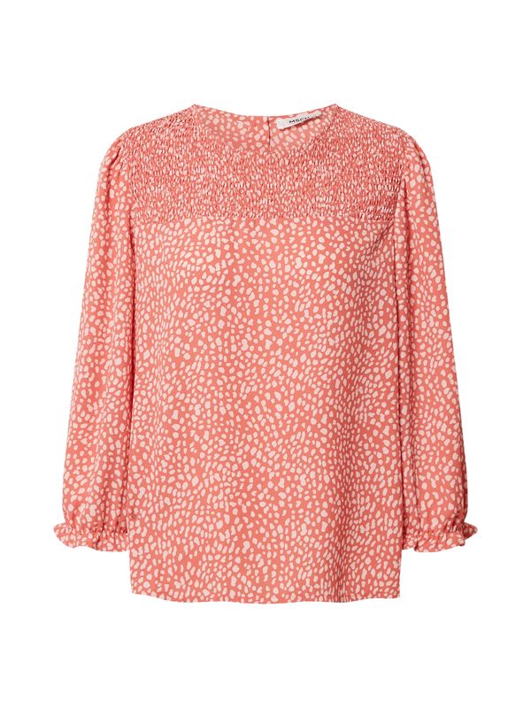 MSCH COPENHAGEN MSCH COPENHAGEN Тениска 'Clover'  червено / бяло