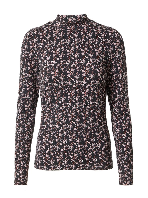 MSCH COPENHAGEN MSCH COPENHAGEN Тениска  орхидея / червено / черно