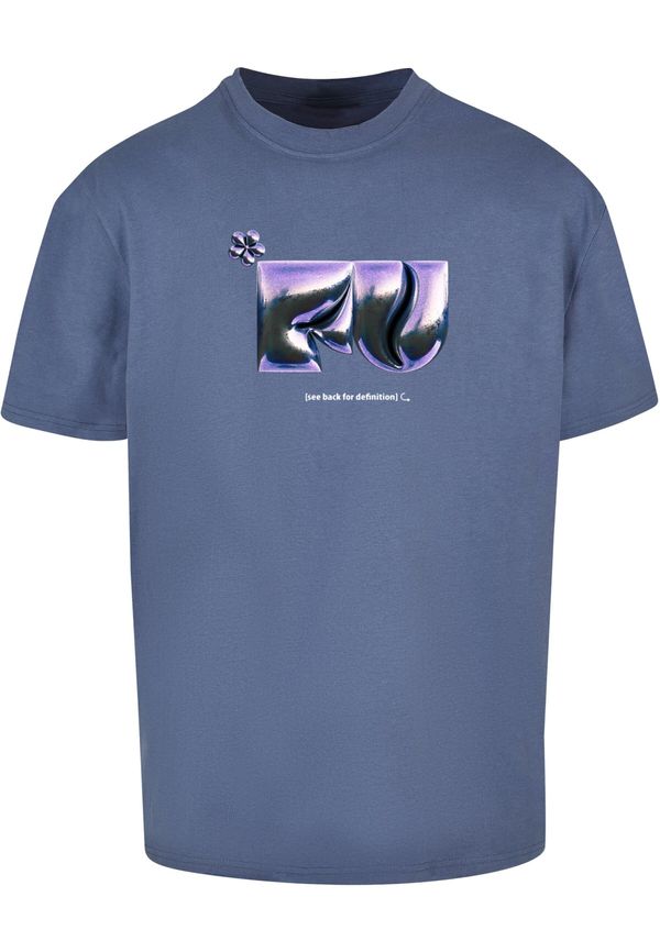 MT Upscale MT Upscale Тениска 'FU'  синьо